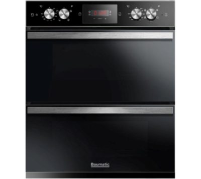 BAUMATIC  BODM754B Electric Double Oven - Black